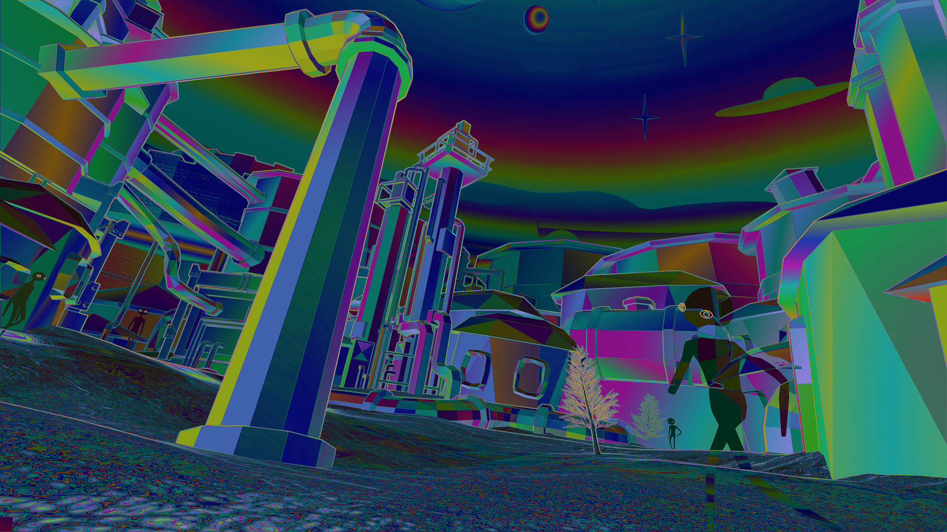 A narrative-driven adventure-platformer with skateboarding elements